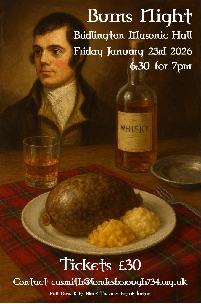 Burns Night Poster